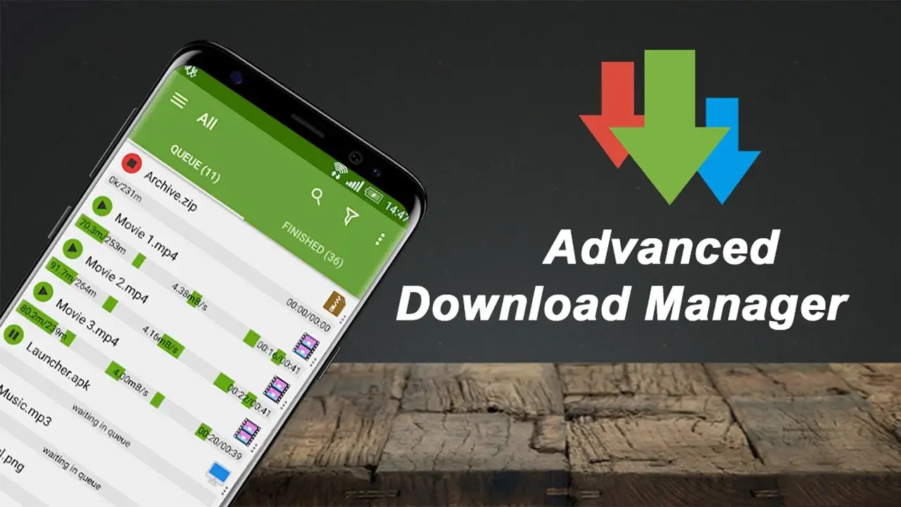 يعد Advanced Download Manager أحد أقوى برامج التنزيل لنظام Android